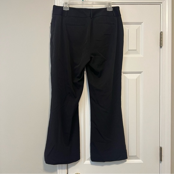 Rafaella Black Dress Pants size 10 Boot Cut - Picture 2 of 5